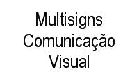 Logo Multisigns Comunicação Visual em Saúde