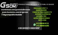 Logo GSOM STUDIO PRODUTORA DE AUDIO E PUBLICIDADE em Novo Aarão Reis