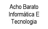 Logo Acho Barato Informática E Tecnologia
