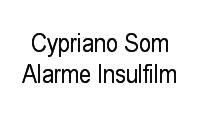 Logo Cypriano Som Alarme Insulfilm em Paulista