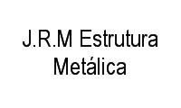 Logo J.R.M Estrutura Metálica em Vila Mesquita