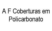 Logo de A F Coberturas em Policarbonato em Setor Gentil Meireles