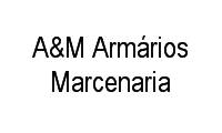 Logo A&M Armários Marcenaria em Palmeiras