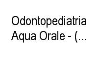 Logo Odontopediatria Aqua Orale    em Candelária