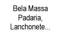 Logo Bela Massa Padaria, Lanchonete E Restaurante em Doutor Gilberto Machado