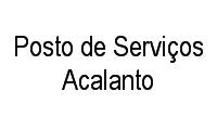 Logo Posto de Serviços Acalanto em Pilarzinho