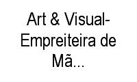 Logo Art & Visual-Empreiteira de Mão de Obras em Tapera da Base