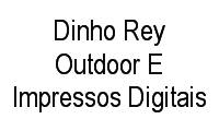 Logo Dinho Rey Outdoor E Impressos Digitais em Bom Jesus