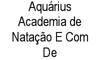 Logo Aquárius Academia de Natação E Com De em Chácara Primavera