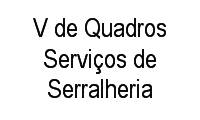 Logo V de Quadros Serviços de Serralheria em Parque Residencial Joaquim Toledo Piza