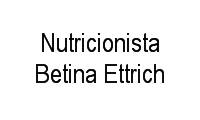 Logo Nutricionista Betina Ettrich em Petrópolis