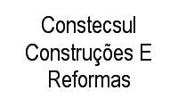 Logo Constecsul Construções E Reformas