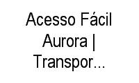 Logo Acesso Fácil Aurora | Transporte para Cadeirantes E Idosos em Recife em Graças