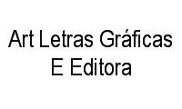 Logo Art Letras Gráficas E Editora