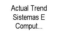 Logo Actual Trend Sistemas E Computadores Ltda em Barra Funda