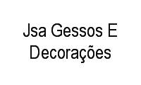 Logo Jsa Gessos E Decorações Ltda em Vila São João