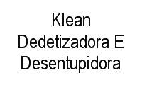 Logo Klean Dedetizadora E Desentupidora