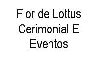 Logo Flor de Lottus Cerimonial E Eventos