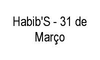 Logo Habib'S - 31 de Março