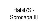 Logo Habib'S - Sorocaba III em Jardim Santa Rosália