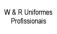 Logo W & R Uniformes Profissionais