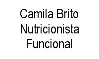 Logo Camila Brito Nutricionista Funcional em Córrego Grande