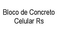 Logo Bloco de Concreto Celular Rs