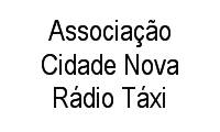Logo Associação Cidade Nova Rádio Táxi em Cidade Nova