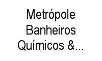 Logo Metrópole Banheiros Químicos & Limpa Fossas