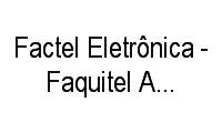 Logo Factel Eletrônica - Faquitel Autorizada Lg E Cce em Cirurgia