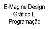 Logo E-Magine Design Gráfico E Programação em Setor Marista