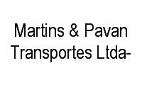 Logo Martins & Pavan Transportes em Jardim Aeroporto