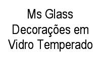 Logo Ms Glass Decorações em Vidro Temperado em Vilar dos Teles