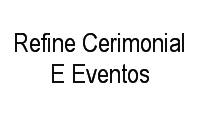 Logo Refine Cerimonial E Eventos