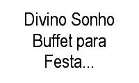Logo Divino Sonho Buffet para Festa A Domcilio em Vila Isolina Mazzei