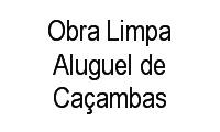 Logo Obra Limpa Aluguel de Caçambas em Jardim Mariléa