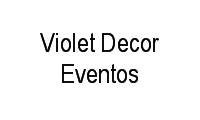 Logo Violet Decor Eventos em Realengo