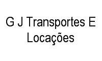 Logo G J Transportes E Locações em Santos Dumont