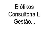 Logo Biótikos Consultoria E Gestão Ambiental Ltda. em Centro
