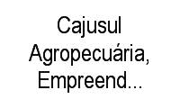 Logo Cajusul Agropecuária, Empreend. E Particip. Ltda. em Vila Mascote