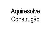 Logo Aquiresolve Construção em Andrade