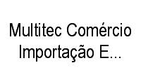 Logo Multitec Comércio Importação E Exportação em Vila Mathias