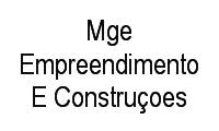 Logo Mge Empreendimento E Construçoes Ltda Me