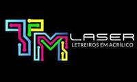 Logo TM LASER LETREIROS em Riacho Fundo II