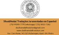 Logo Silva&Nodal: Traduções Juramentadas em Espanhol em Caminho das Árvores