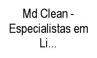 Logo Md Clean - Especialistas em Limpeza E Desinfecção de Caixa D'Água Df em Setor Sul (Gama)