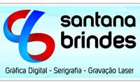 Logo Santana Brindes & Serigrafia em São José