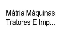 Logo Mátria Máquinas Tratores E Implementos Agrícolas em Costa Carvalho