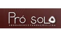 Logo Pró Solo Sondagens & Fundações