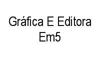 Logo Gráfica E Editora Em5 em Vila Jaraguá